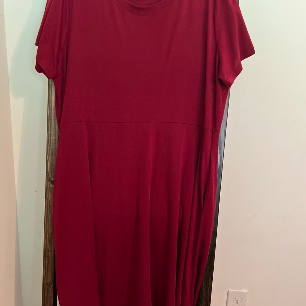 Elegant Red Women's Dress